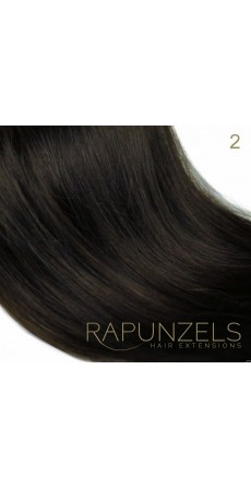 20 Gram 20" Hair Weave/Weft Colour #2 Dark Brown (Colour Flash)